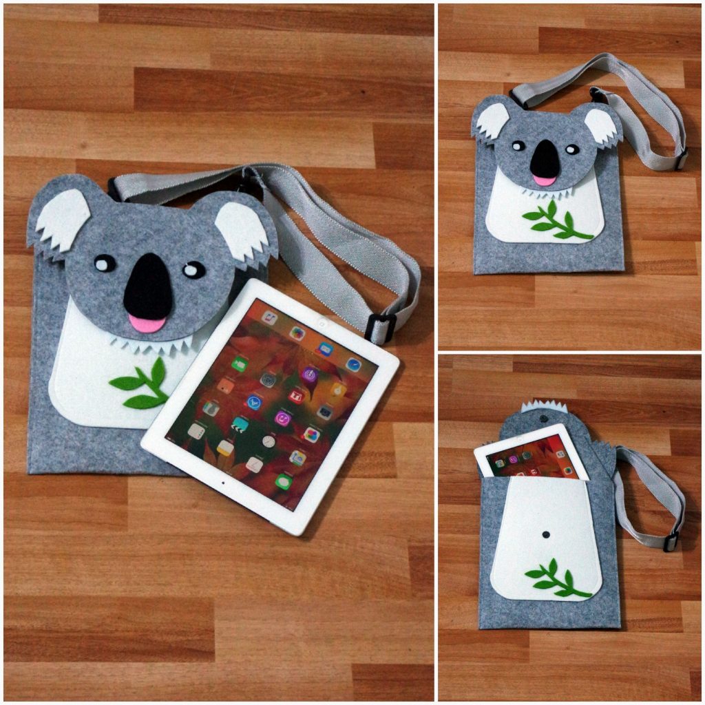 ipad tablet kılıfı koala çanta